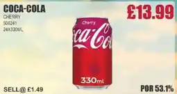 Bestway COCA-COLA Cherry offer