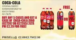 Bestway COCA-COLA Original/cherry offer