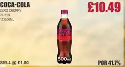 Bestway COCA-COLA Zero cherry offer