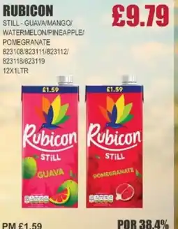 Bestway RUBICON Still guava/mango/ watermelon/pineapple/ pomegranate offer