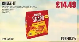 Bestway CHEEZ-IT Snap'd-dbl cheese/cheese & chilli offer