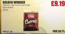 Bestway GOLDEN WONDER Chippies - gravy/chip shop curry offer