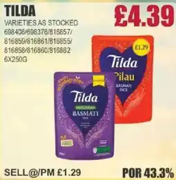 Bestway TILDA offer