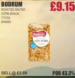 Bestway BODRUM Roasted salted corn snack offer