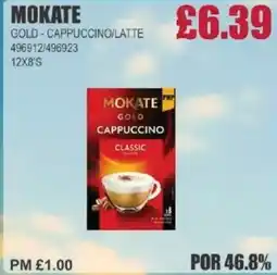 Bestway MOKATE Gold cappuccino/latte offer