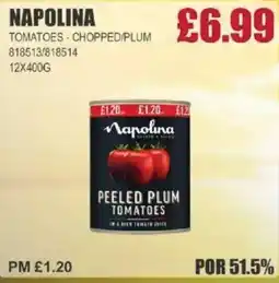 Bestway NAPOLINA Tomatoes chopped/plum offer