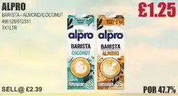 Bestway ALPRO Barista-almond/coconut offer
