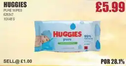 Bestway HUGGIES Pure wipes offer