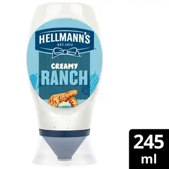 Iceland Hellmann's Sauce Creamy Ranch 245 g offer