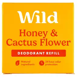 Asda Wild Honey & Cactus Flower Deodorant Refill 40g offer