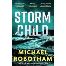 Asda Paperback Storm Child - Michael Robotham offer