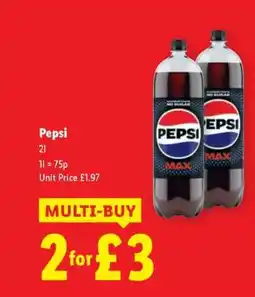 Lidl Pepsi offer