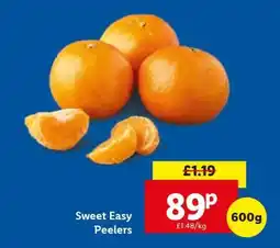 Lidl Sweet Easy Peelers offer