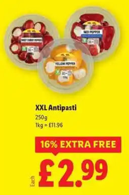 Lidl XXL Antipasti offer