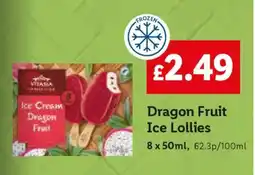 Lidl Dragon Fruit Ice Lollies offer