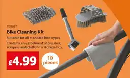 Lidl CRIVIT Bike Cleaning Kit offer