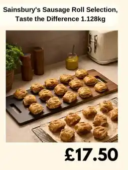 Sainsbury's Sainsbury's Sausage Roll Selection, Taste the Difference offer