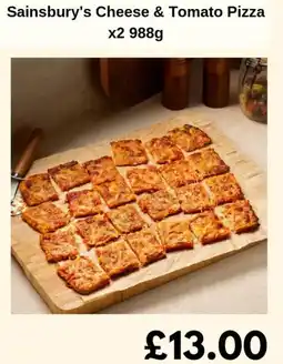 Sainsbury's Sainsbury's Cheese & Tomato Pizza offer