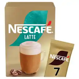 Iceland Nescafe Latte Instant Coffee 7 x 18g Sachets offer