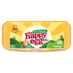 Morrisons Happy Egg Company 10 Large Free Range Eggs offer