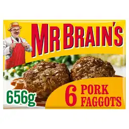 Morrisons Mr Brains 6 Pork Faggots offer