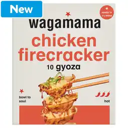 Morrisons Wagamamas 10 Chicken Firecracker Gyoza 200g offer