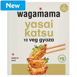 Morrisons Wagamama 10 Yasai Katsu Veg Gyoza 200g offer