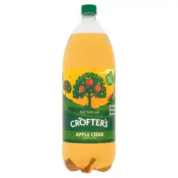 Tesco Crofters Apple Cider 2 Litre Pet offer