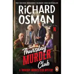 Asda Paperback Thursday Murder Club - Richard Osman offer
