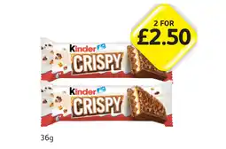 Londis Kinder Crispy offer