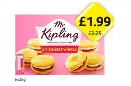 Londis Mr Kipling Viennese Whirls offer
