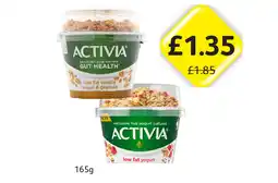 Londis Activia Yogurt & Granola Vanilla, Raspberry & Chia offer
