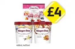 Londis Häagen-Dazs Fruit Collection, Vanilla, Salted Caramel offer