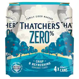 Morrisons Thatchers Zero Cider offer