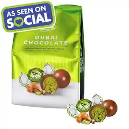 Morrisons Bolci Pistachio Kadayif Filled Dubai Milk Chocolate 120g offer