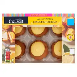 Morrisons Morrisons The Best Lemon Profiteroles 6 Pack offer