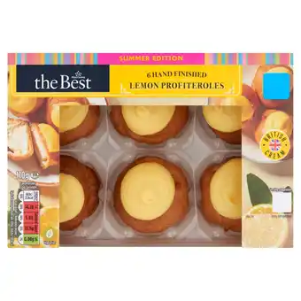 Morrisons Morrisons The Best Lemon Profiteroles 6 Pack offer