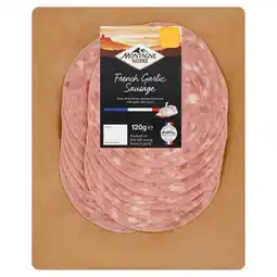 Morrisons Montagne Noire French Garlic Sausage 120g offer