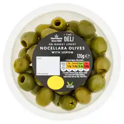 Morrisons Market Street Deli Pitted Nocellara Olives offer