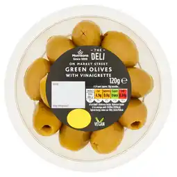 Morrisons Market Street Deli Gordal Olives 120g offer