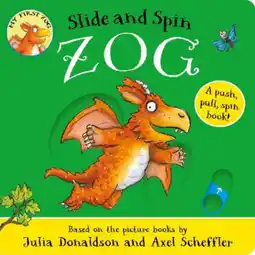 Asda Kids Zog - Slide and Spin - Julia Donaldson and Axel Scheffler offer
