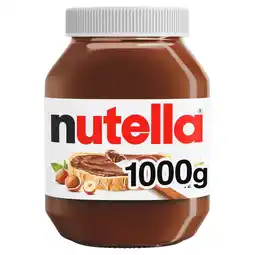 Morrisons Nutella Chocolate & Hazelnut Spread 1kg offer