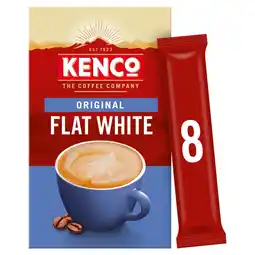 Morrisons Kenco Flat White Instant Coffee Sachets offer