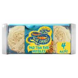 Morrisons Blue Dragon Pad Thai Rice Noodles 4 Pack 200g offer