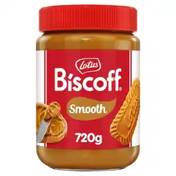 Morrisons Lotus Biscoff Smooth Spread 720g offer