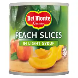 Morrisons Del Monte Peach Slices In Light Syrup (227g) offer
