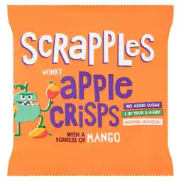 Morrisons Scrapples Wonky Apple & Mango Crisps offer