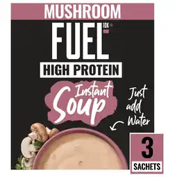 Morrisons Fuel10K Instant Soup Mushroom 3x64g offer