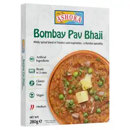 Morrisons Ashoka Bombay Pav Bhaji Pack 280g offer