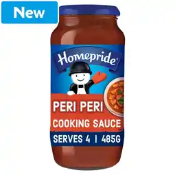Morrisons Homepride Peri Peri Cooking Sauce 485g offer